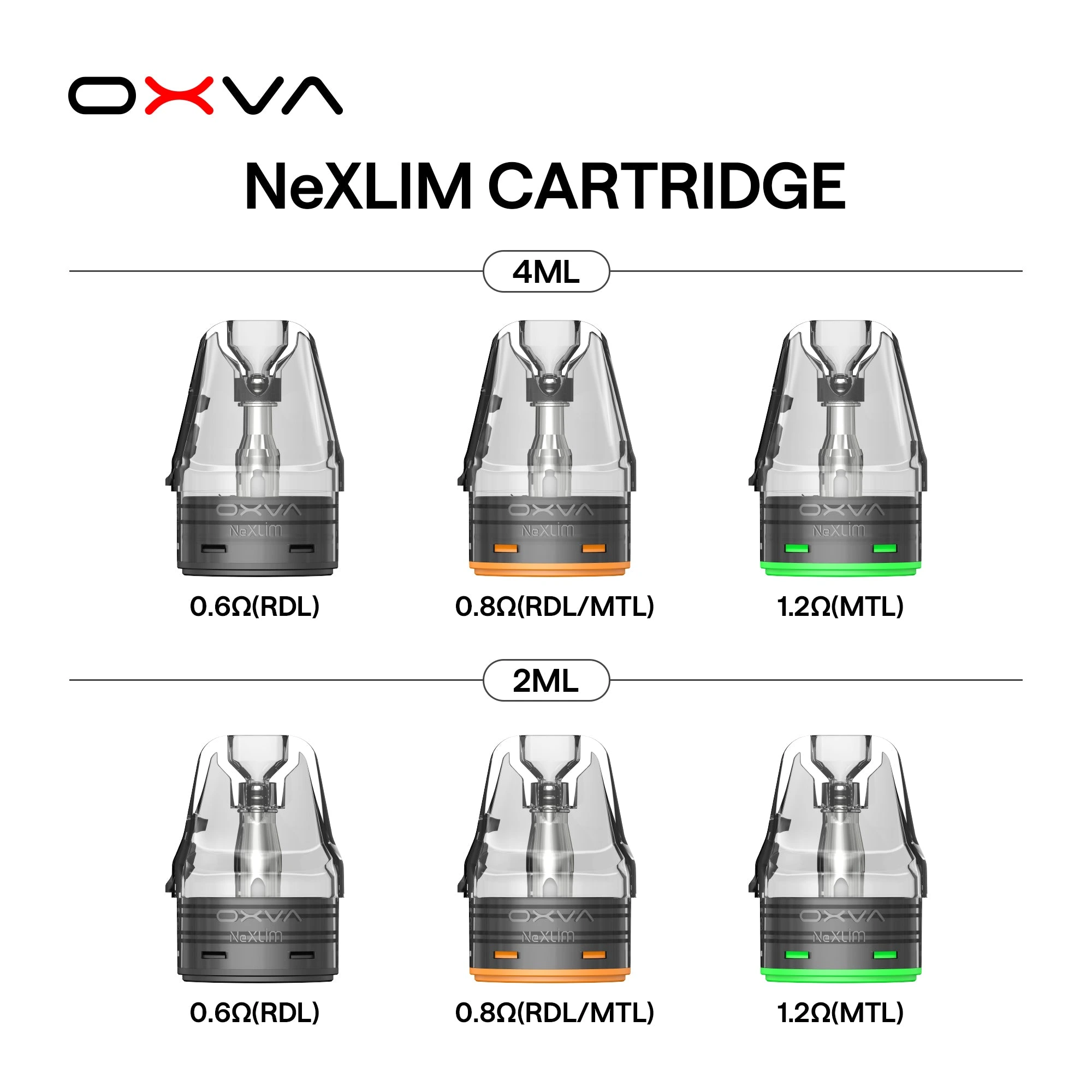 OXVA NEXLIM大蠻牛煙彈4ML 雙網狀線圈防漏空倉線上買 OXVA NEXLIM大蠻牛煙彈4ML 雙網狀線圈防漏空倉線上買
